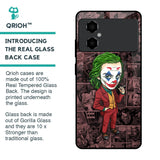 Joker Cartoon Glass Case for Poco M4 5G