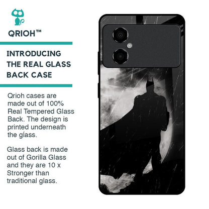 Dark Warrior Hero Glass Case for Poco M4 5G