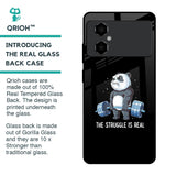 Real Struggle Glass Case for Poco M4 5G