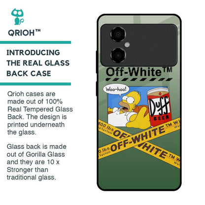 Duff Beer Glass Case for Poco M4 5G