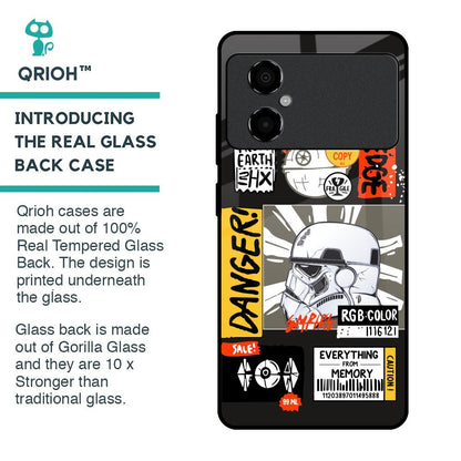 Galaxy Edge Glass Case for Poco M4 5G