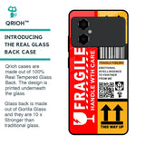 Handle With Care Glass Case for Poco M4 5G