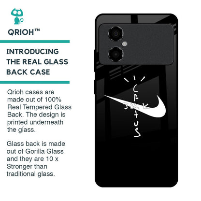 Jack Cactus Glass Case for Poco M4 5G