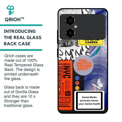 Smile for Camera Glass Case for Poco M4 5G