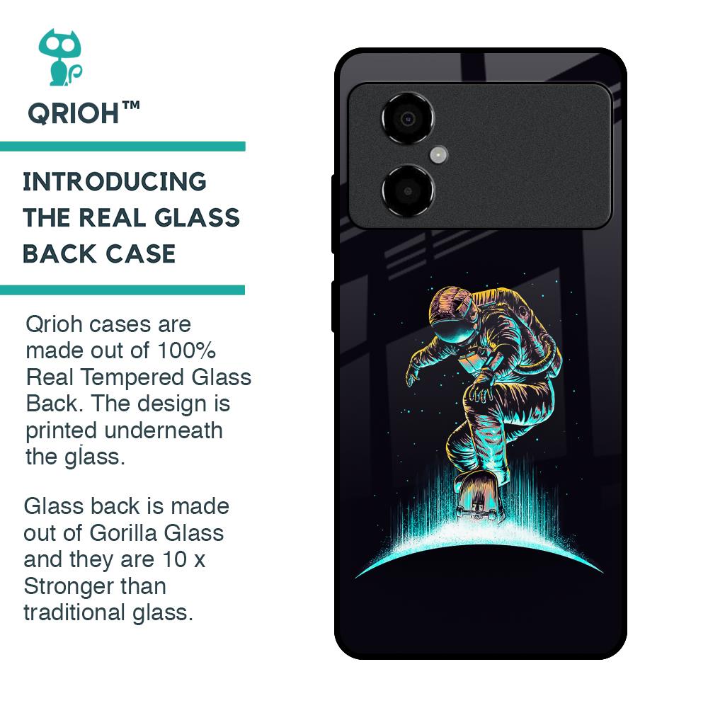Star Ride Glass Case for Poco M4 5G