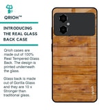 Timberwood Glass Case for Poco M4 5G