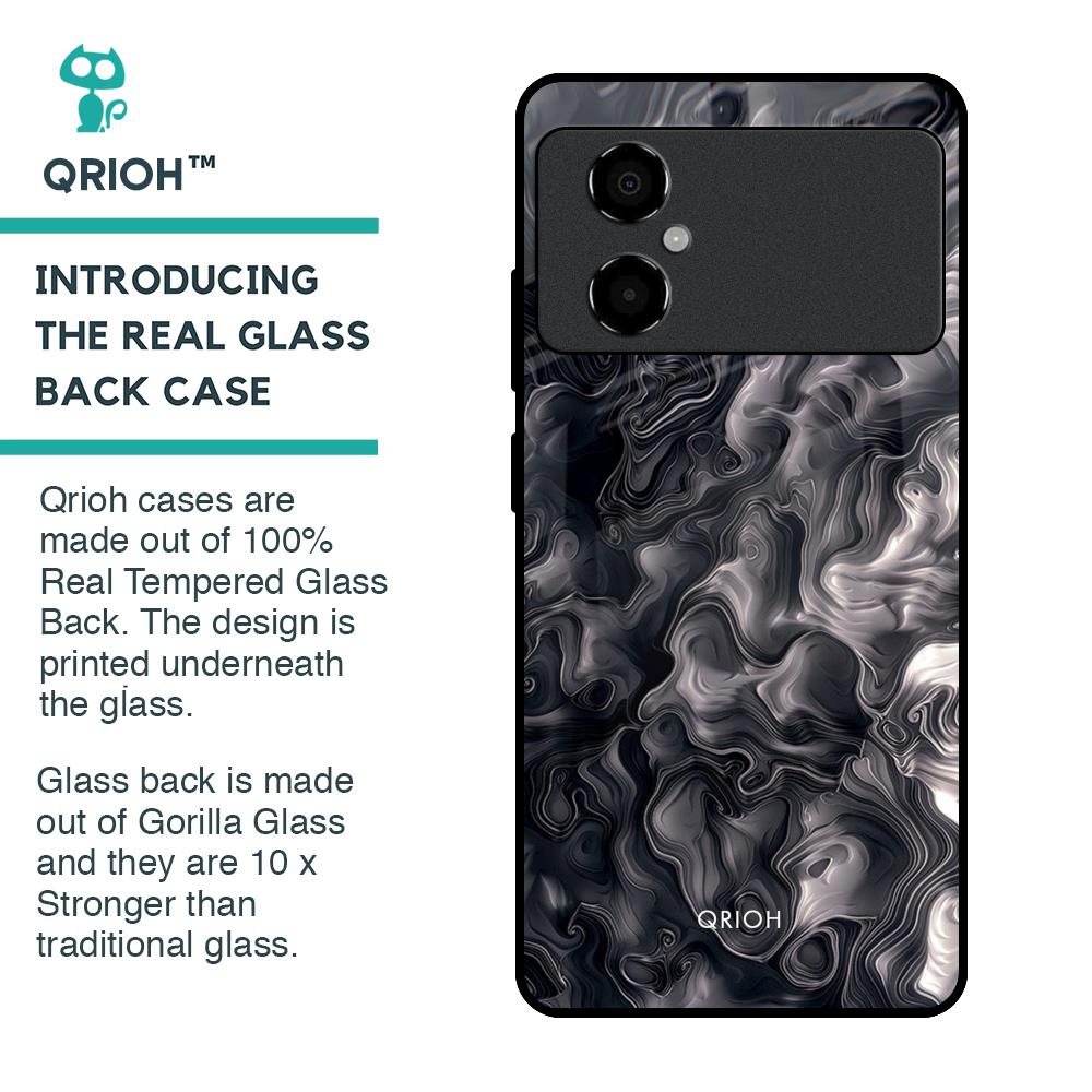 Cryptic Smoke Glass Case for Poco M4 5G