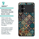 Retro Art Glass Case for Poco M4 5G