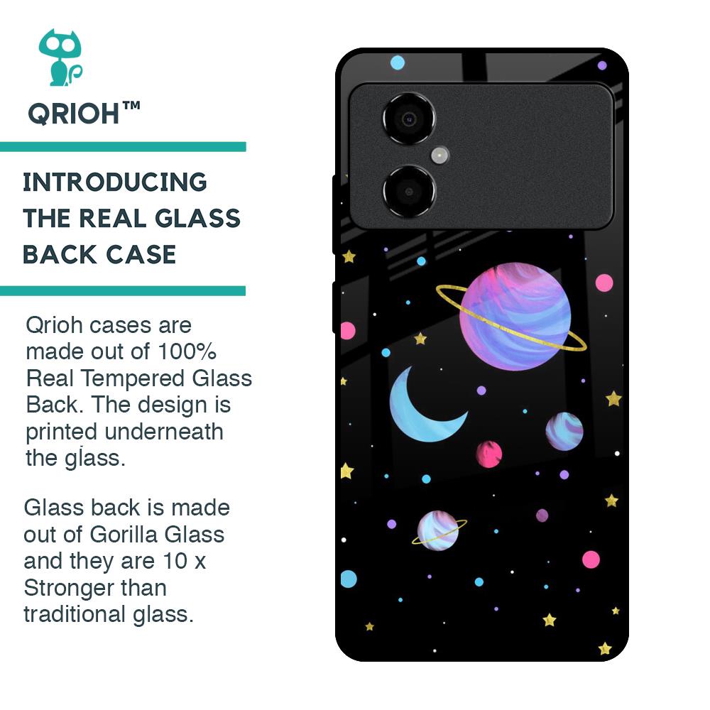 Planet Play Glass Case For Poco M4 5G