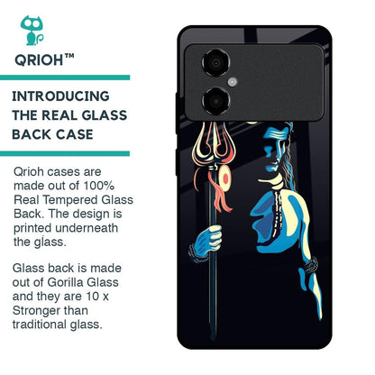 Mahakal Glass Case For Poco M4 5G
