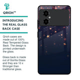 Falling Stars Glass Case For Poco M4 5G