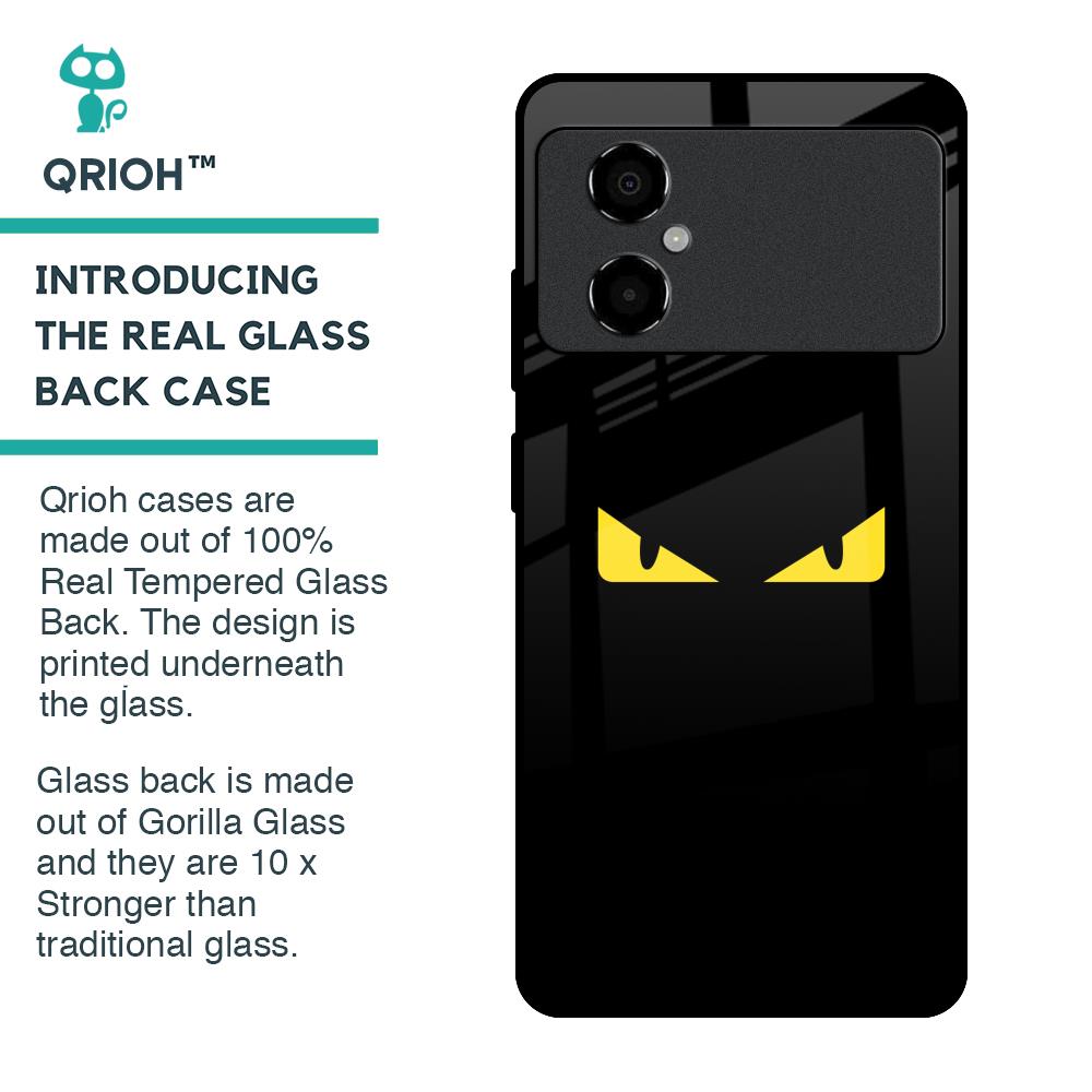 Eyes On You Glass Case For Poco M4 5G