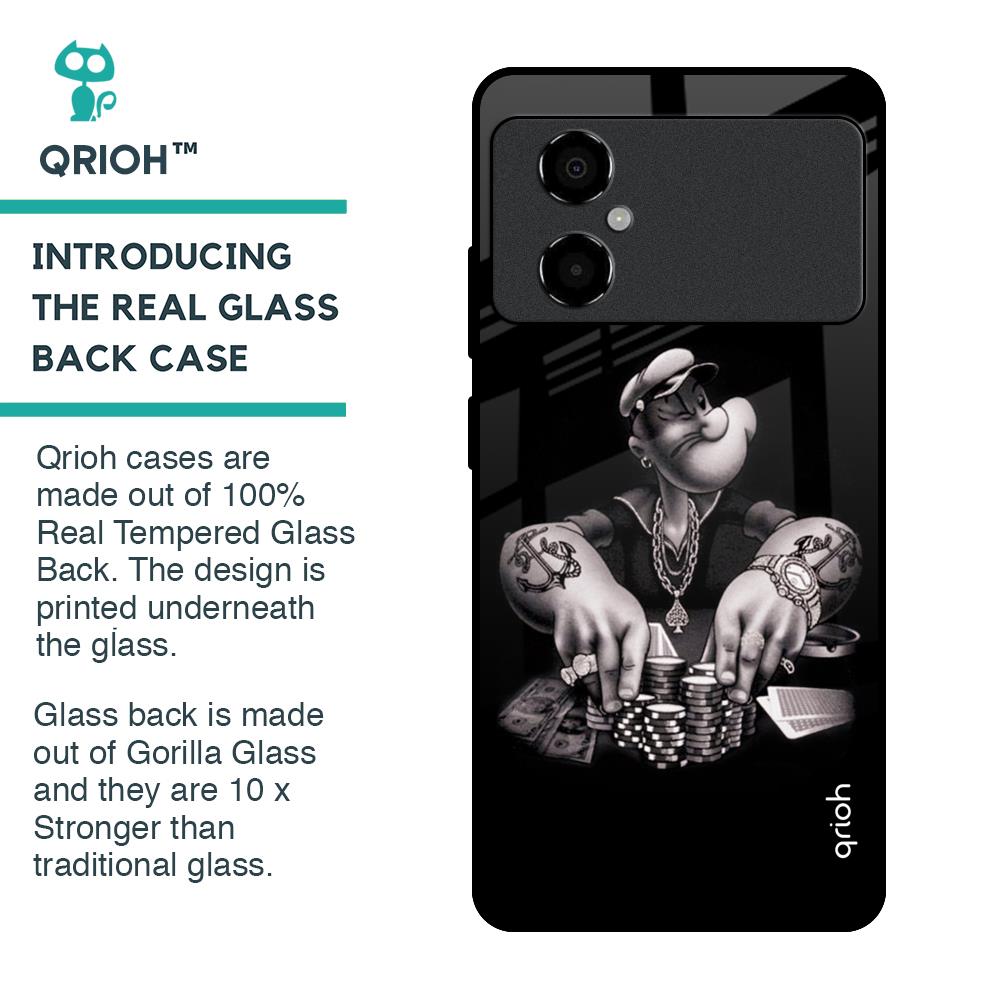 Gambling Problem Glass Case For Poco M4 5G
