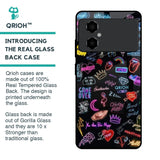 Accept The Mystery Glass Case for Poco M4 5G