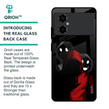 Shadow Character Glass Case for Poco M4 5G