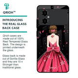 Fashion Princess Glass Case for Poco M4 5G