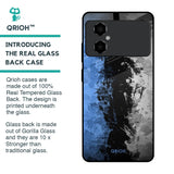 Dark Grunge Glass Case for Poco M4 5G