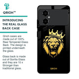 Lion The King Glass Case for Poco M4 5G