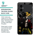 Dark Luffy Glass Case for Poco M4 5G