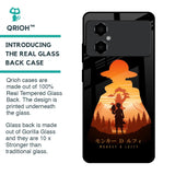 Luffy One Piece Glass Case for Poco M4 5G