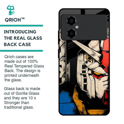 Transformer Art Glass Case for Poco M4 5G