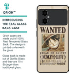 Luffy Wanted Glass Case for Poco M4 5G