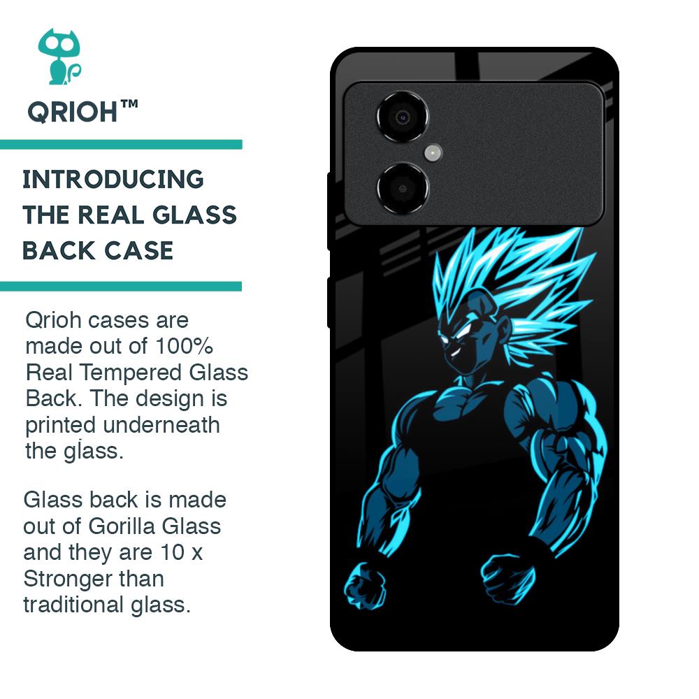 Pumped Up Anime Glass Case for Poco M4 5G