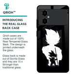 Monochrome Goku Glass Case for Poco M4 5G