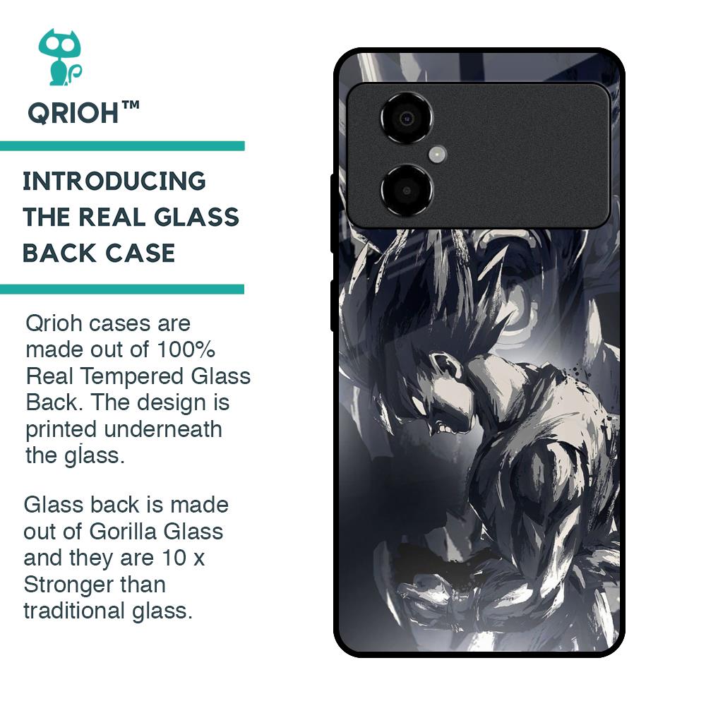 Sketch Art DB Glass Case for Poco M4 5G