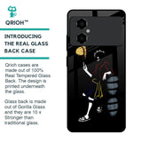 Luffy Line Art Glass Case for Poco M4 5G