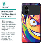 Monkey Wpap Pop Art Glass Case for Poco M4 5G