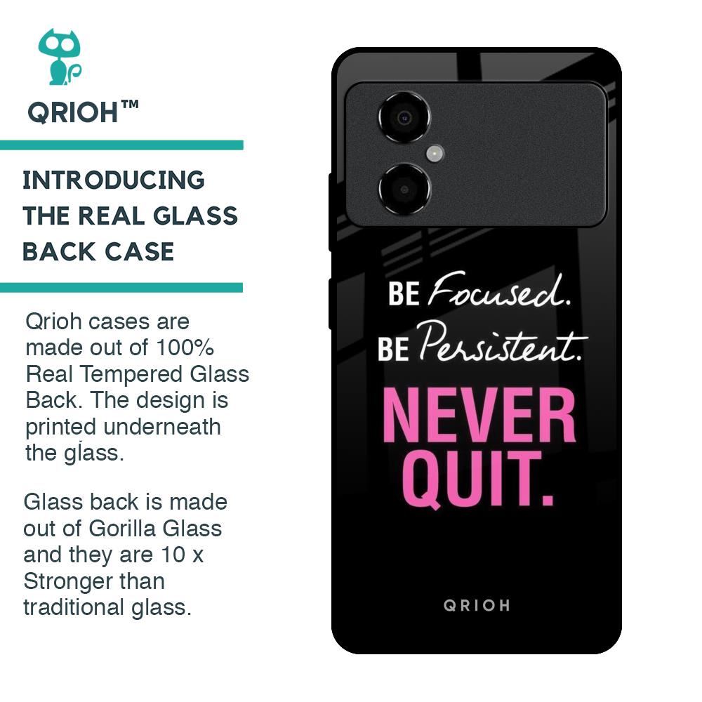 Be Focused Glass Case for Poco M4 5G