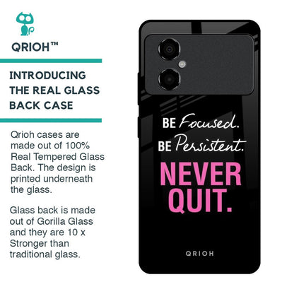 Be Focused Glass Case for Poco M4 5G