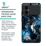 Cloudy Dust Glass Case for Poco M4 5G