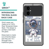 Space Flight Pass Glass Case for Poco M4 5G