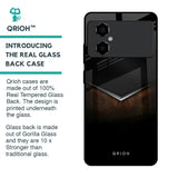 Dark Walnut Glass Case for Poco M4 5G