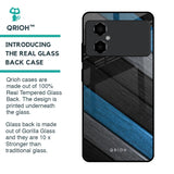 Multicolor Wooden Effect Glass Case for Poco M4 5G
