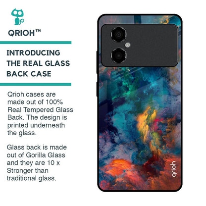 Cloudburst Glass Case for Poco M4 5G