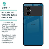 Cobalt Blue Glass Case for Poco M4 5G