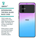 Unicorn Pattern Glass Case for Poco M4 5G