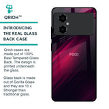 Razor Black Glass Case for Poco M4 5G