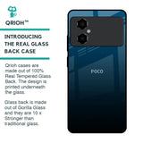Sailor Blue Glass Case For Poco M4 5G
