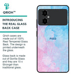 Mixed Watercolor Glass Case for Poco M4 5G