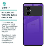 Amethyst Purple Glass Case for Poco M4 5G