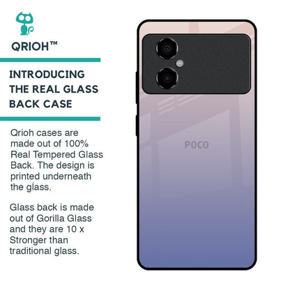 Rose Hue Glass Case for Poco M4 5G