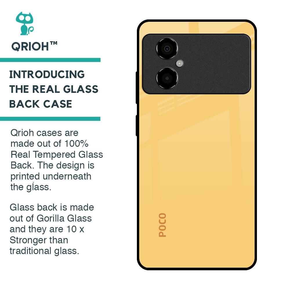 Dandelion Glass Case for Poco M4 5G