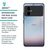Light Sky Texture Glass Case for Poco M4 5G