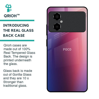 Multi Shaded Gradient Glass Case for Poco M4 5G