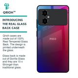 Magical Color Shade Glass Case for Poco M4 5G