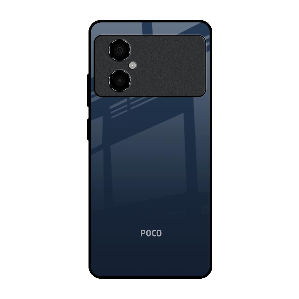 Overshadow Blue Poco M4 5G Glass Cases & Covers Online